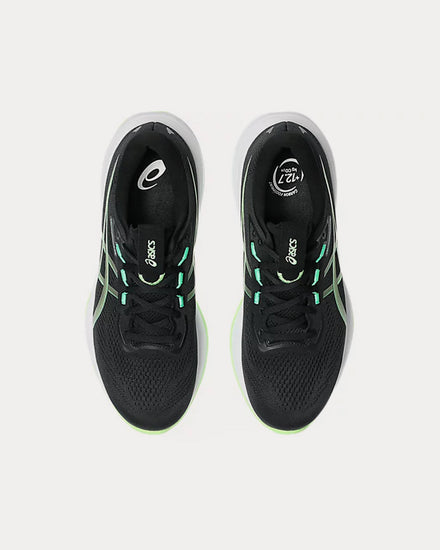 Asics Gel-Cumulus 28 Black / Illuminate Green Running Shoes - 2