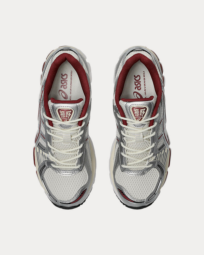 KITH × asics ☆ Gel Kayano 12.1 ‘Silver Cream’ GEL-KAYANO 12.1 | Unisex | Cream/Pure Silver | Sportstyle