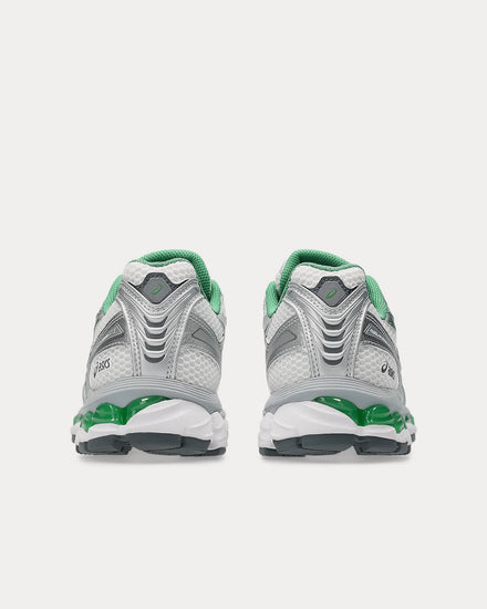 Asics Gel-Kayano 12.1 White / Pure Silver / Green Low Top Sneakers - 4