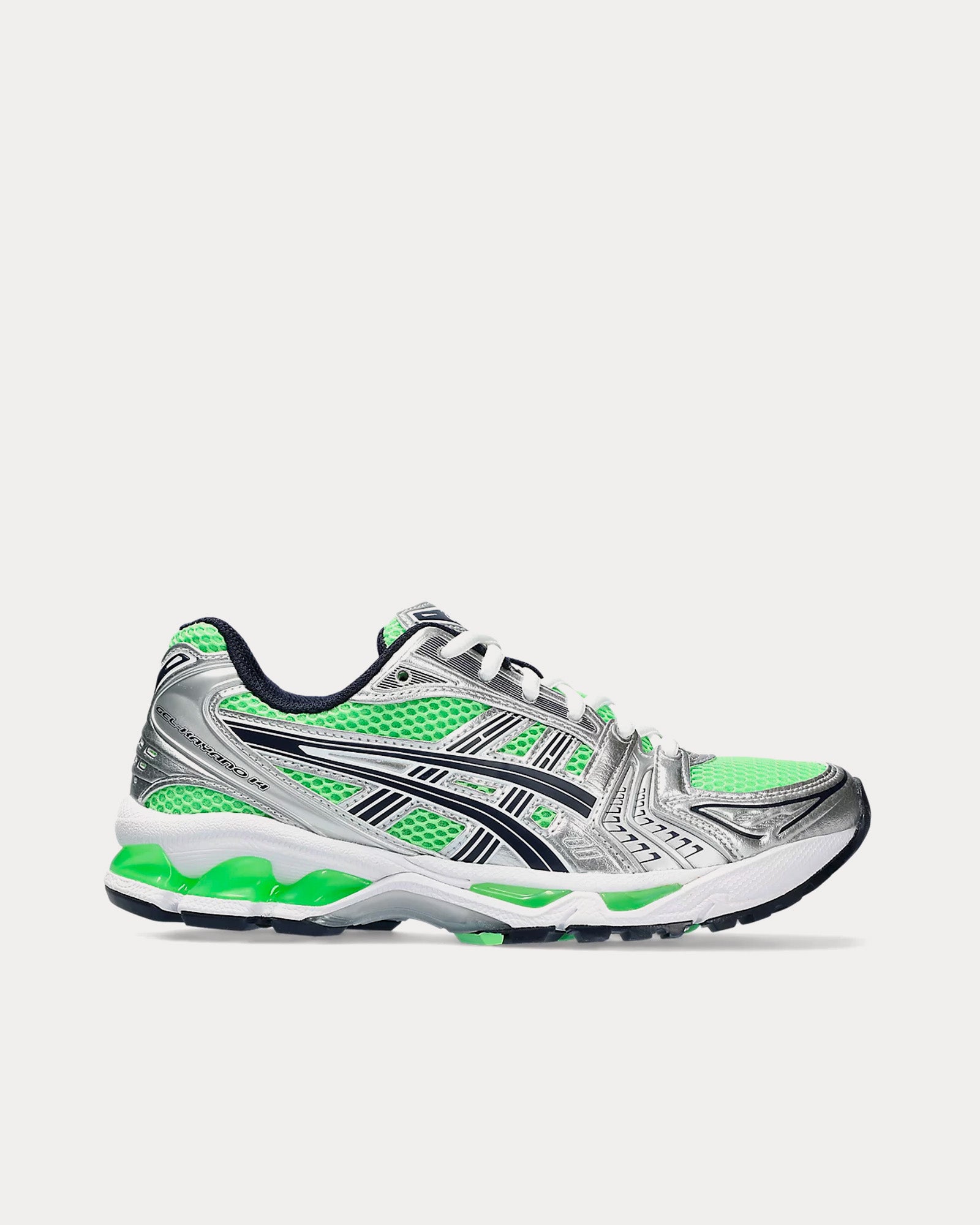 Asics Women's Gel-Kayano 14 Bright Lime / Midnight Low Top