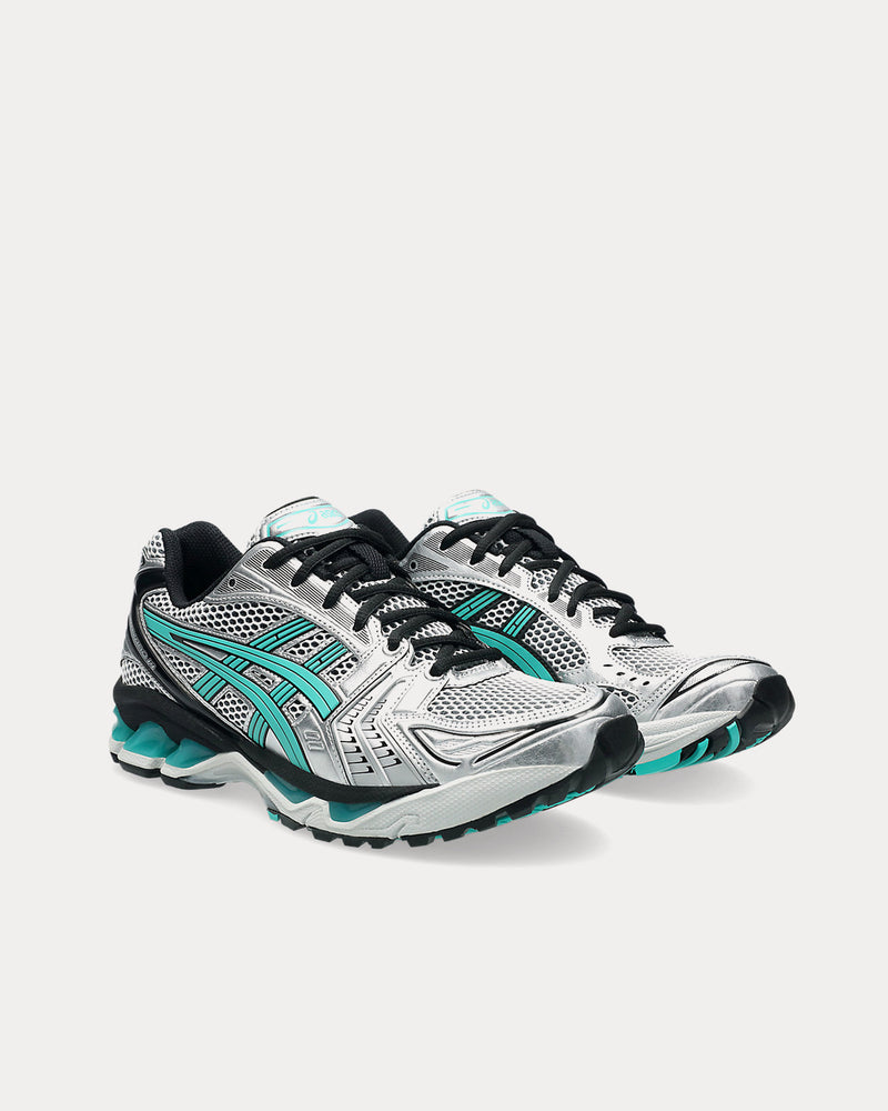 Asics Gel-Kayano 14 White / Waterfall Low Top Sneakers - 3
