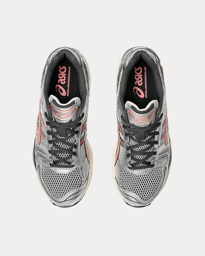 Asics Gel-Kayano 14 White / Papaya Low Top Sneakers - 2