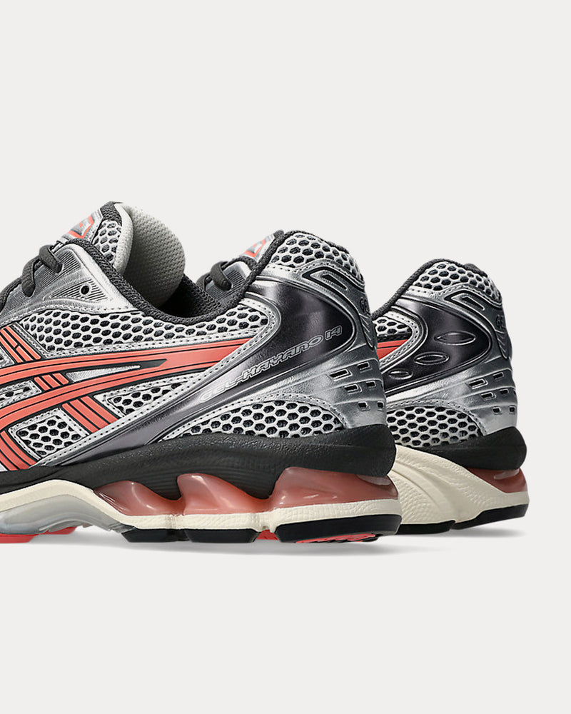 Asics Gel-Kayano 14 White / Papaya Low Top Sneakers - 4