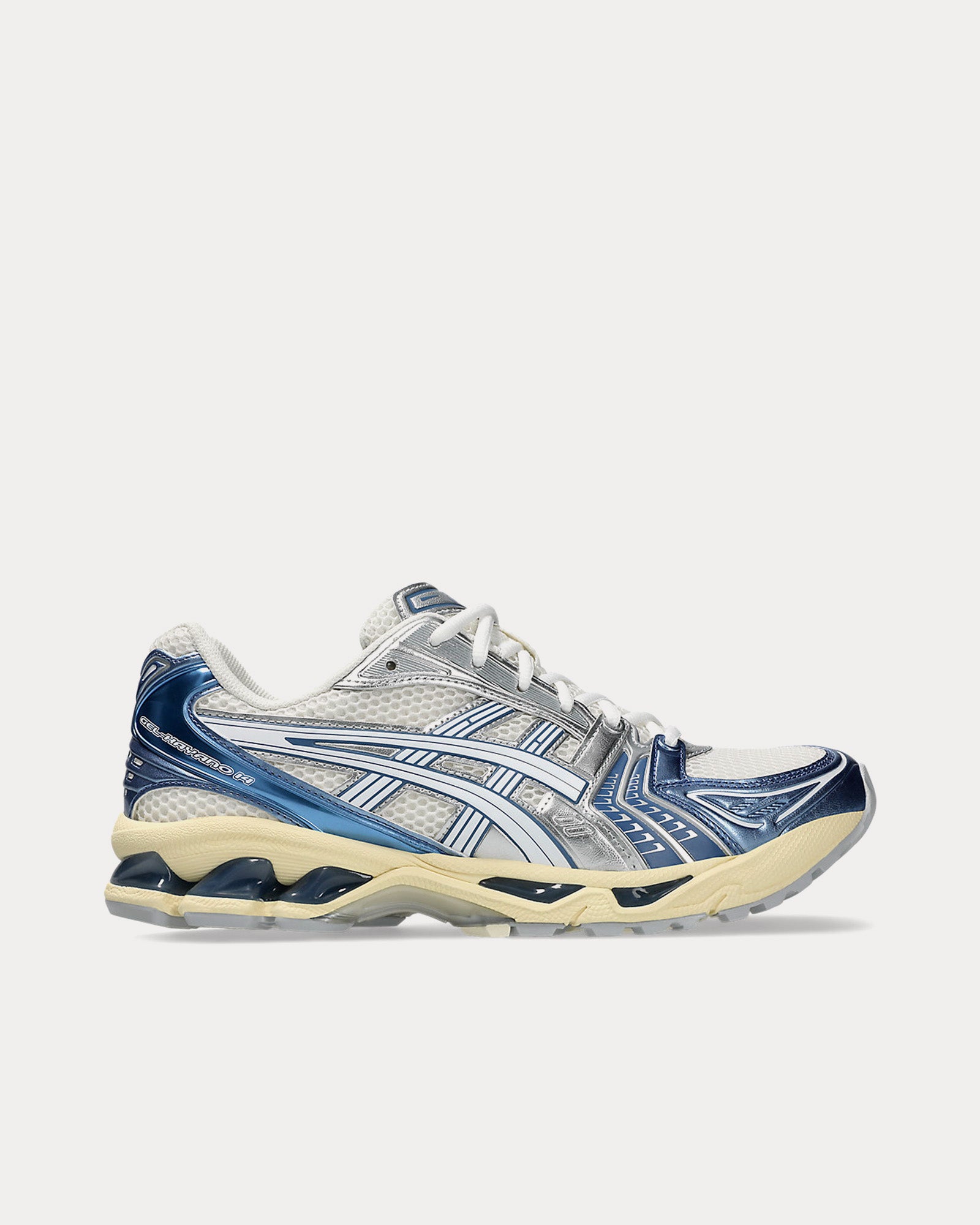 美品✨ASICS GEL-KAYANO 14 CREAM/DENIM BLUE asics-gel-kayano-14-cream-