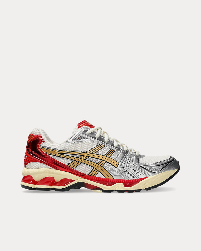 Asics x Politics Gel-Kayano 14 Cream / Pure Gold Low Top Sneakers - 1