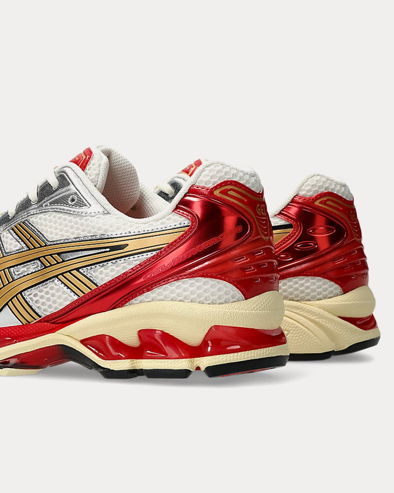 Asics x Politics Gel-Kayano 14 Cream / Pure Gold Low Top Sneakers - 4