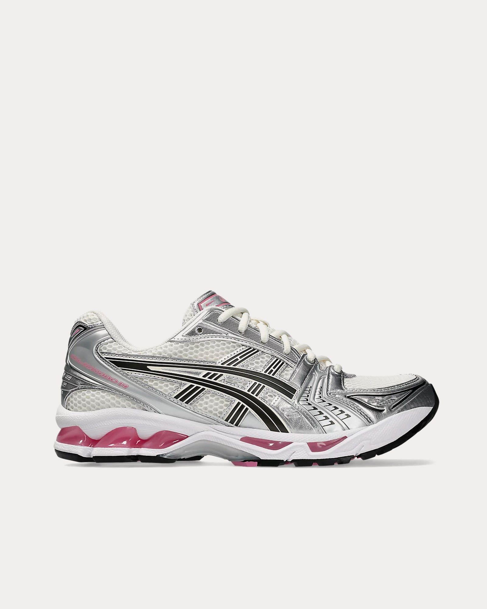 Asics Unisex Gel-Kayano 14 Cream Sweet Pink Low Top Sneakers - Main Image