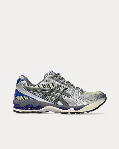 Asics Gel-Kayano 14 Soft Yellow / Asics Blue Low Top Sneakers