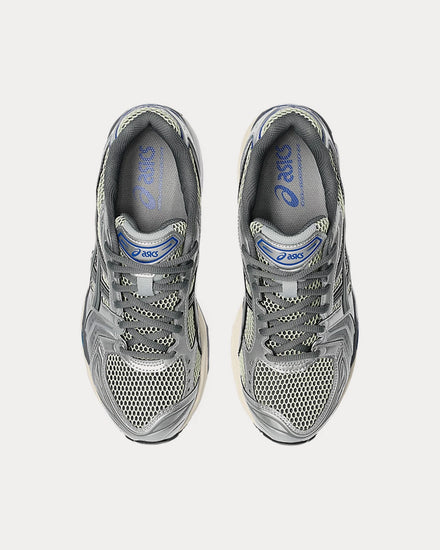 Asics Gel-Kayano 14 Soft Yellow / Asics Blue Low Top Sneakers - 2