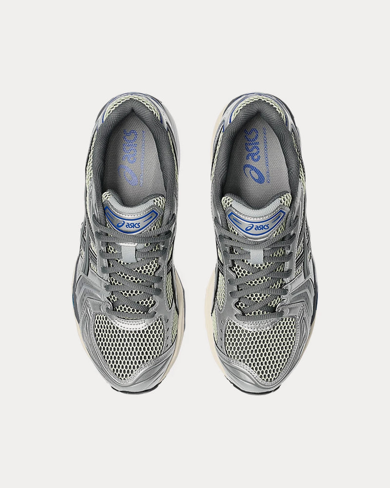 Asics Gel-Kayano 14 Soft Yellow / Asics Blue Low Top Sneakers - 2