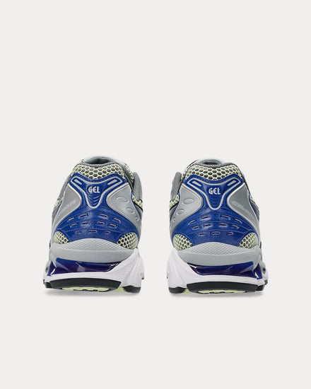 Asics Gel-Kayano 14 Soft Yellow / Asics Blue Low Top Sneakers - 4