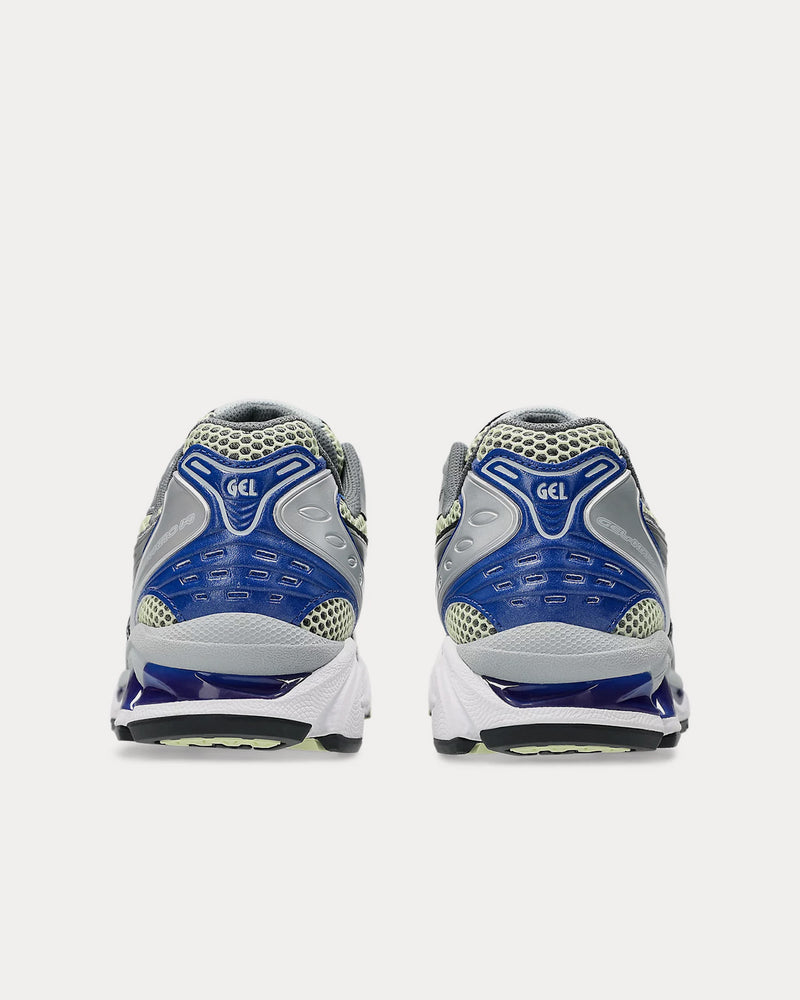 Asics Gel-Kayano 14 Soft Yellow / Asics Blue Low Top Sneakers - 4