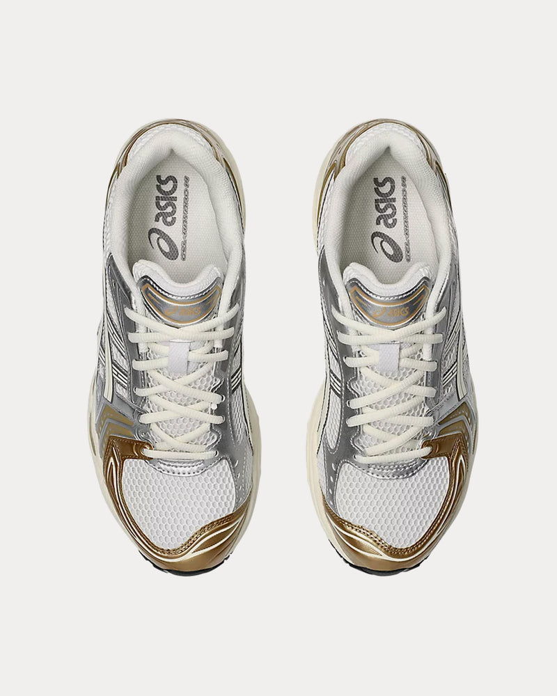 Asics Unisex Gel-Kayano 14 White / Cream Low Top Sneakers