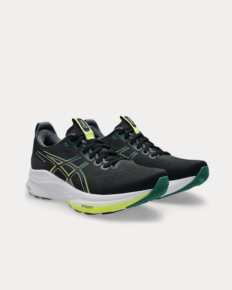 Asics Gel-Kayano 32 Black / Jasper Green Running Shoes - 3