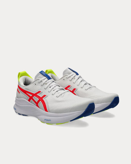 Asics Gel-Kayano 32 'Asics Track Club' White / Flash Coral Running Shoes - 3