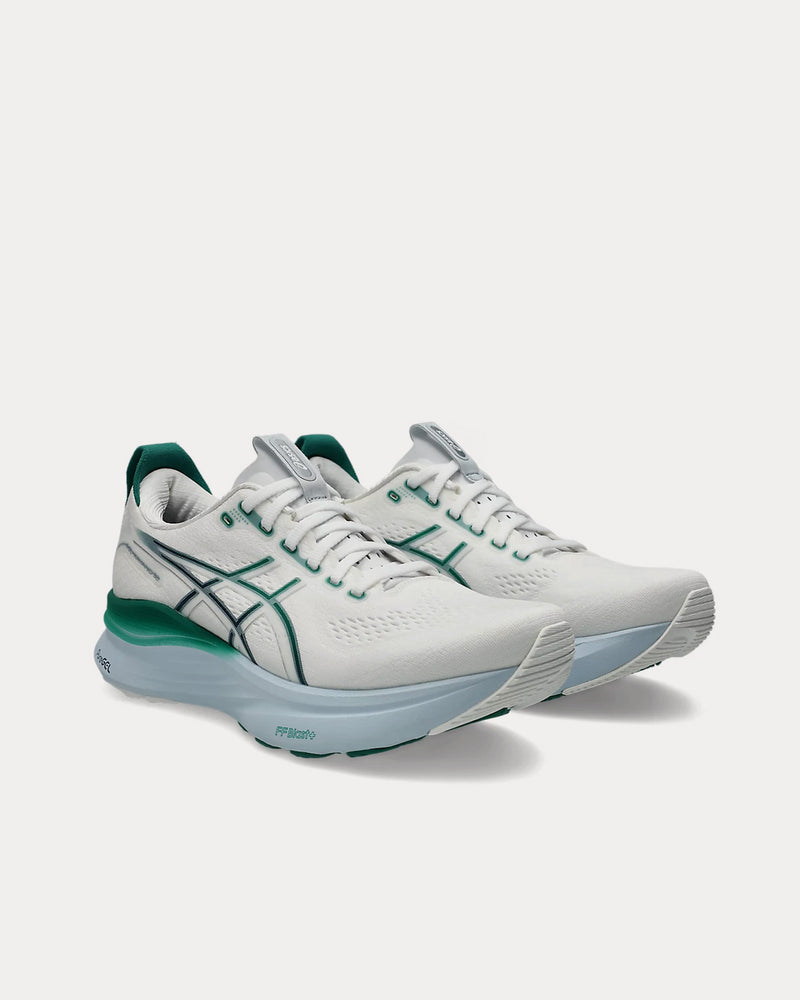 Asics Gel-Kayano 32 White / Jasper Green Running Shoes - 3