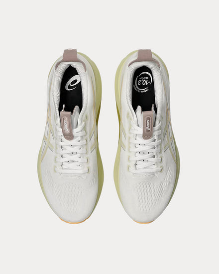 Asics Gel-Kayano 32 White / Orange Glow Running Shoes - 2