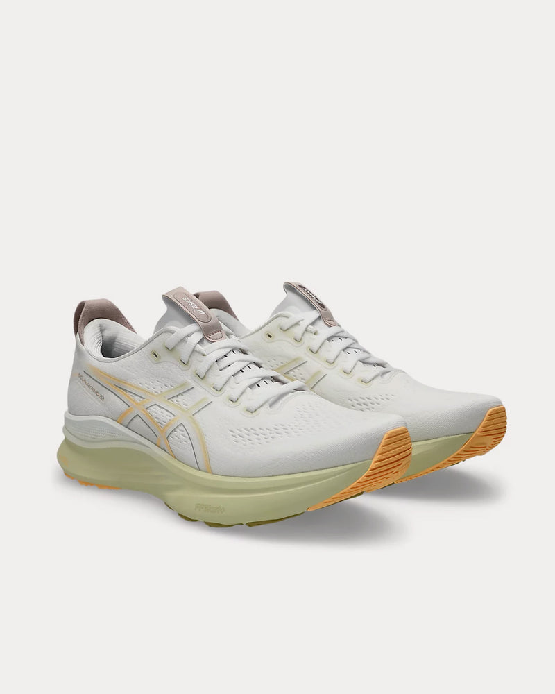 Asics Gel-Kayano 32 White / Orange Glow Running Shoes - 3