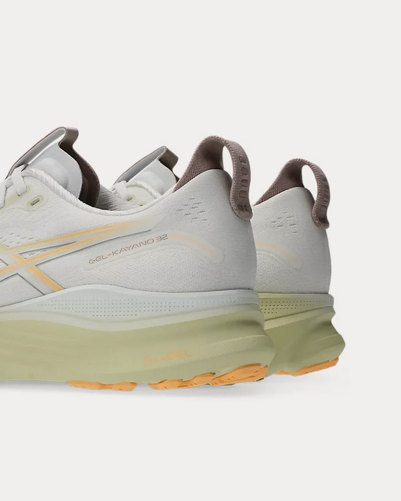Asics Gel-Kayano 32 White / Orange Glow Running Shoes - 5