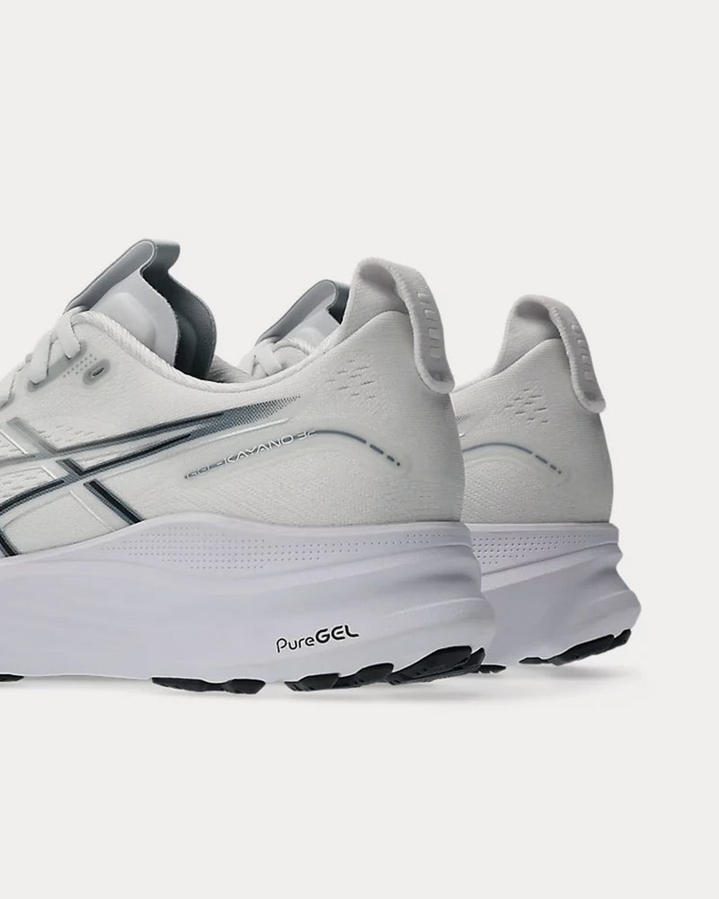 Asics Gel-Kayano 32 White / Pure Silver Running Shoes - 5