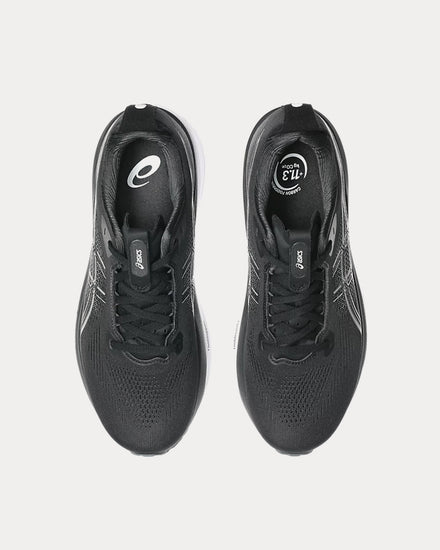 Asics Gel-Kayano 33 Black / White Running Shoes - 2