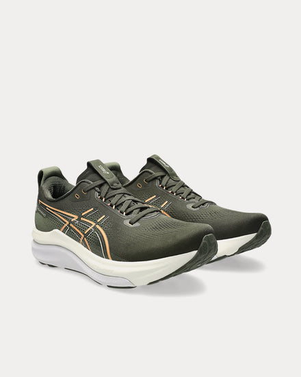 Asics Gel-Kayano 33 Vintage Khaki / Bright Sunstone Running Shoes - 3