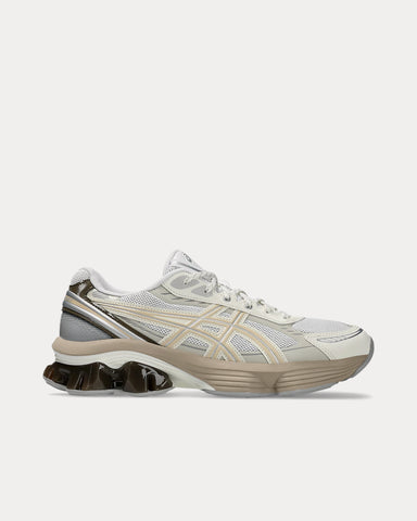 Asics Gel-Kinetic Fluent White / Marzipan Low Top Sneakers