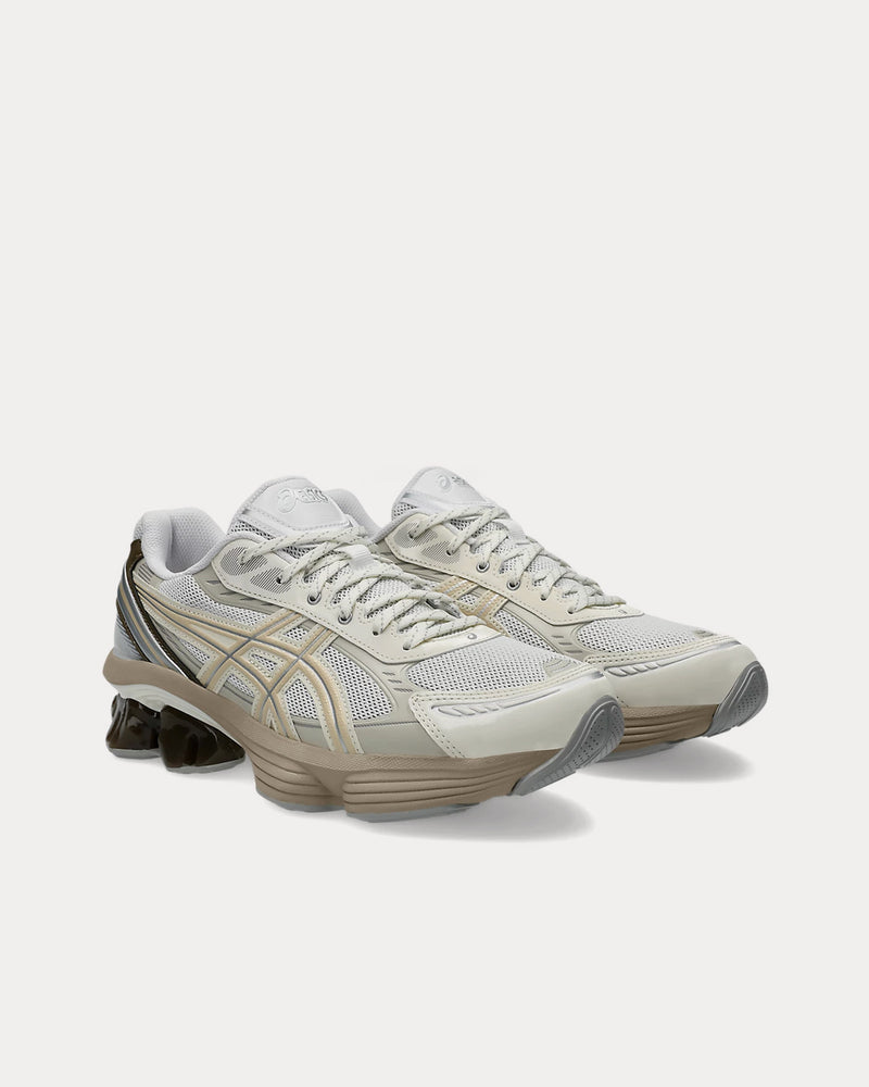 Asics Gel-Kinetic Fluent White / Marzipan Low Top Sneakers - 3
