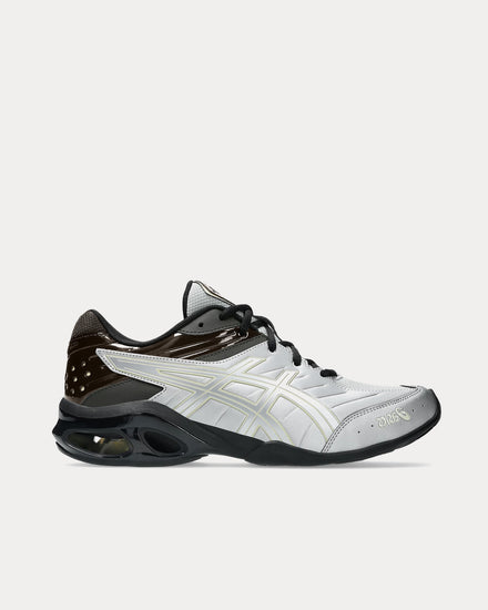 Asics Gel-Kinetic FR Pure Silver / Black Coffee Low Top Sneakers - 1