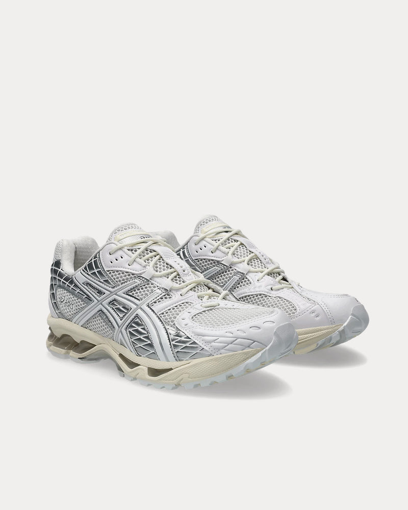 Asics Gel-Nimbus 10.1 White / Pure Silver Low Top Sneakers - 3