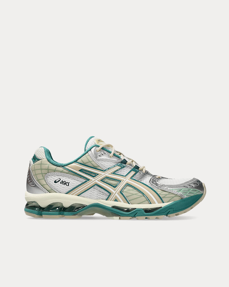 Asics Gel-Nimbus 10.1 White / Rainy Lake Low Top Sneakers - 1