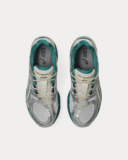 Asics Gel-Nimbus 10.1 White / Rainy Lake Low Top Sneakers - 2