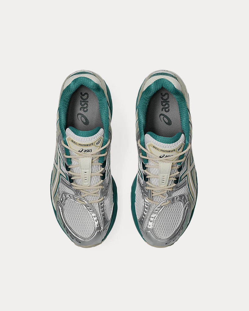 Asics Gel-Nimbus 10.1 White / Rainy Lake Low Top Sneakers - 2