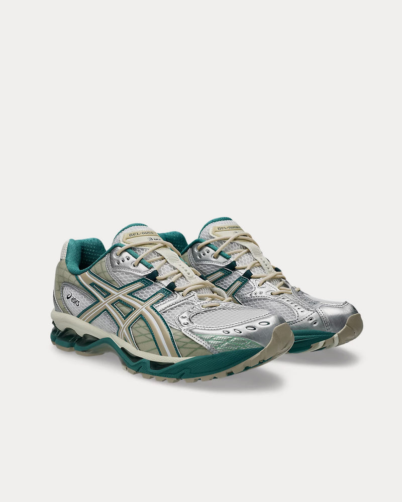 Asics Gel-Nimbus 10.1 White / Rainy Lake Low Top Sneakers - 3