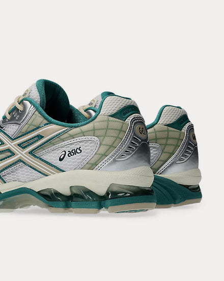 Asics Gel-Nimbus 10.1 White / Rainy Lake Low Top Sneakers - 5