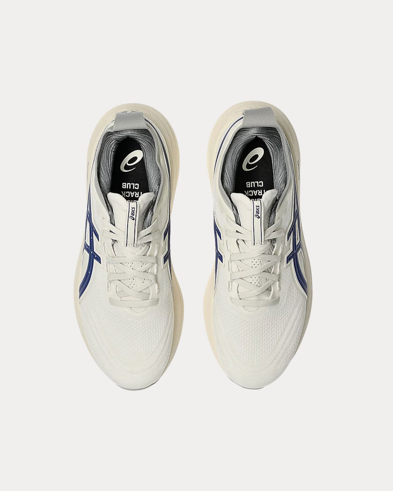 Asics Gel-Nimbus 27 'Asics Track Club' Birch / Indigo Blue Running Shoes - 2