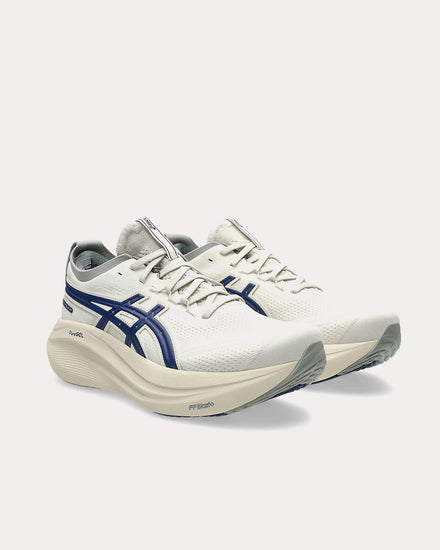 Asics Gel-Nimbus 27 'Asics Track Club' Birch / Indigo Blue Running Shoes - 3