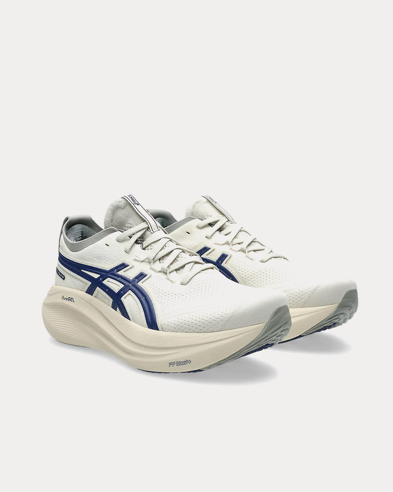 Asics Gel-Nimbus 27 'Asics Track Club' Birch / Indigo Blue Running Shoes - 3