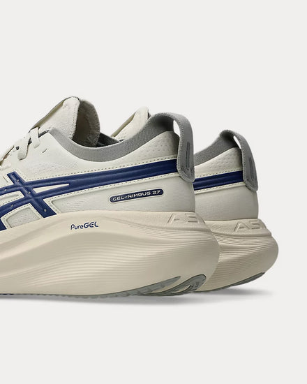 Asics Gel-Nimbus 27 'Asics Track Club' Birch / Indigo Blue Running Shoes - 5