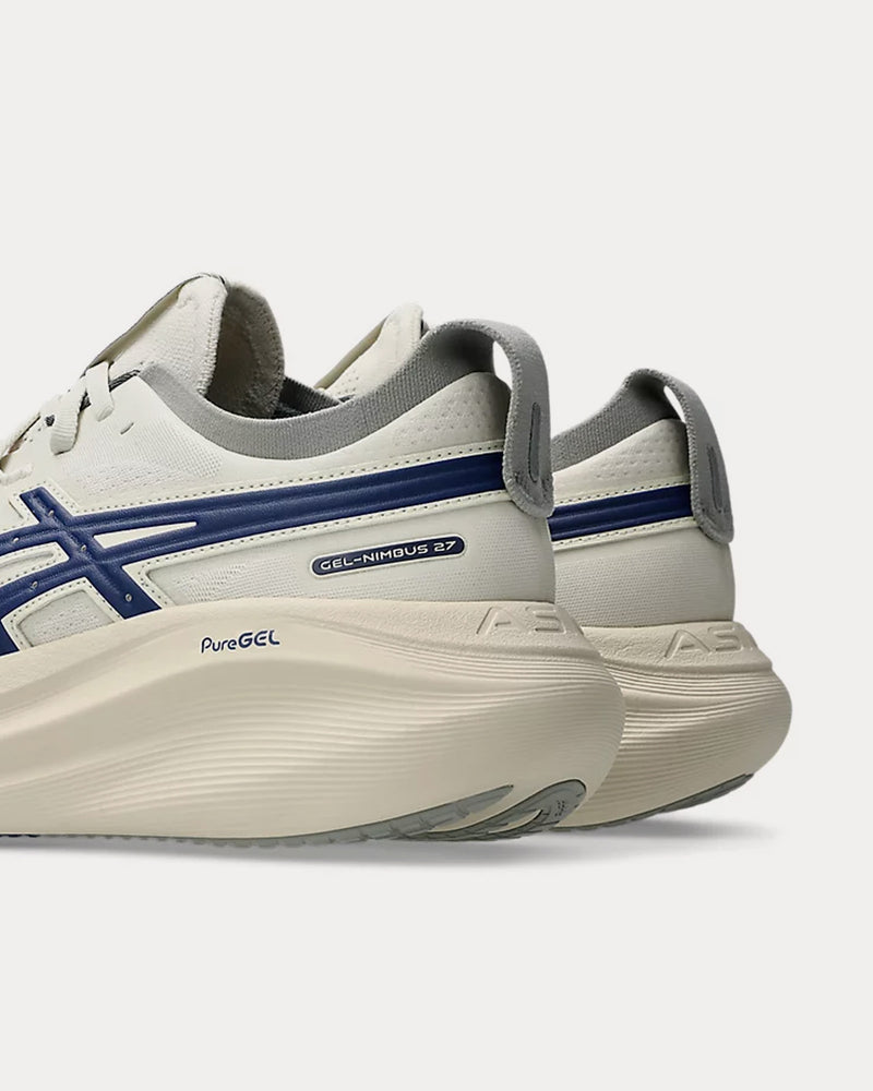 Asics Gel-Nimbus 27 'Asics Track Club' Birch / Indigo Blue Running Shoes - 5