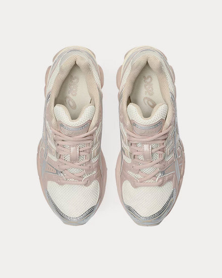 Asics Gel-Nimbus 9 White / Mineral Beige Low Top Sneakers - 2
