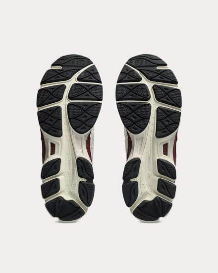 Asics Gel-NYC Cream / Antique Red Low Top Sneakers - 5