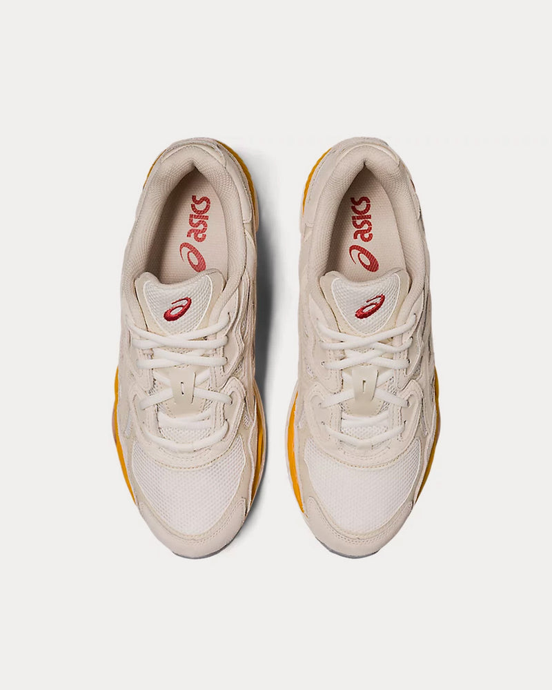 Asics Unisex Gel-NYC Cream / Oatmeal Low Top Sneakers
