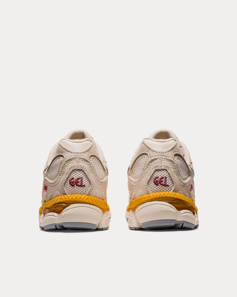 Asics Unisex Gel-NYC Cream / Oatmeal Low Top Sneakers