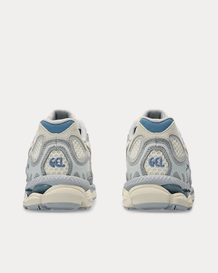 靴 ASICS GEL-NYC IVORY/MID GREY  23cm 1201A789-103 Asics GEL-NYC Oyster Grey Cream Charcoal Gray