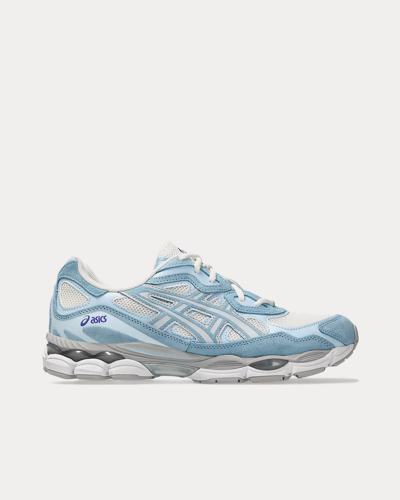 Asics Unisex Gel-NYC Cream / Arctic Sky Low Top Sneakers