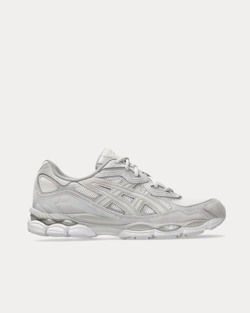 Asics Unisex Gel-NYC Cream / Cloud White Low Top Sneakers & Trainers