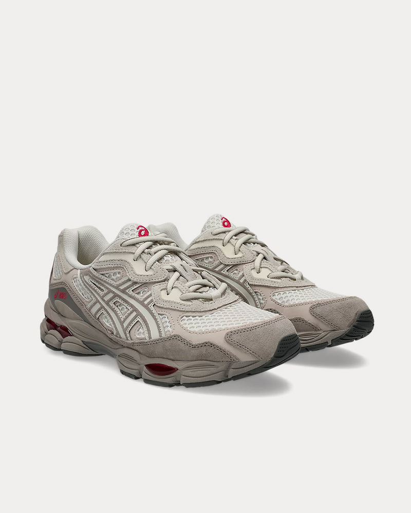 Asics Gel-NYC Cream / Moonrock Low Top Sneakers - 3