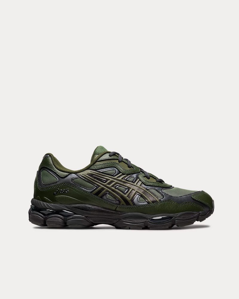 Asics Unisex Gel-NYC Moss / Forest Low Top Sneakers Asics Unisex Gel-NYC Moss / Forest Low Top Sneakers