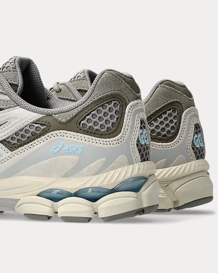 Asics Gel-NYC Steeple Grey / Cream Low Top Sneakers - 4